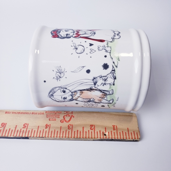 Disney Animators Collection Mug Sketches Jasmine,Snow White,Rapunzel,Tinker Bell - Picture 8 of 9